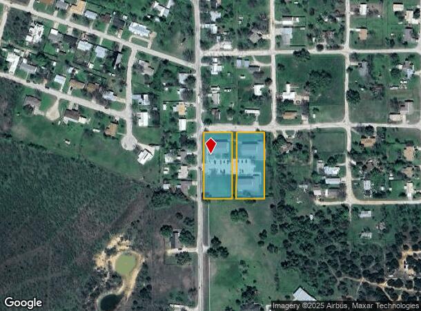  107 Blundell St, Ranger, TX Parcel Map