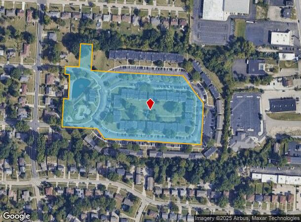  3295 Rocker Dr, Cincinnati, OH Parcel Map