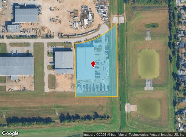 14134 Vickery Dr, Houston, TX Parcel Map