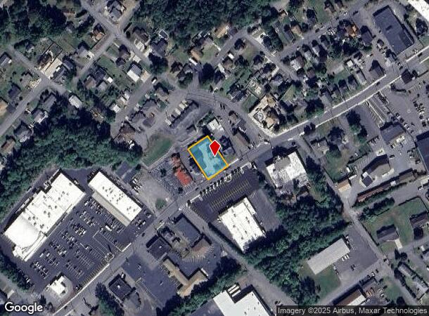 1540 Main St, Peckville, PA Parcel Map
