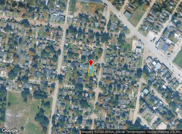  3205 Illinois St, Baytown, TX Parcel Map