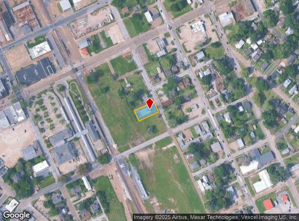  206 S Chestnut St, Lafayette, LA Parcel Map