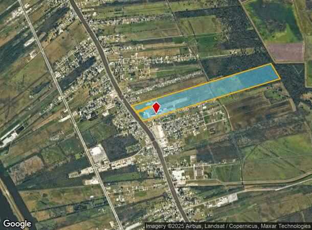 16201 E Main St, Cut Off, LA Parcel Map