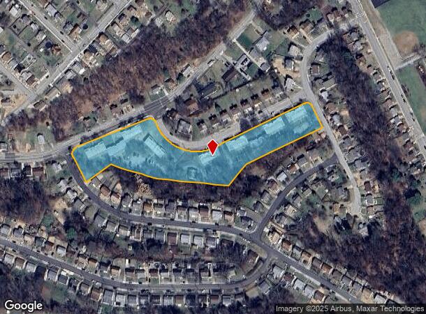 1331 Washington Blvd, Mckeesport, PA Parcel Map