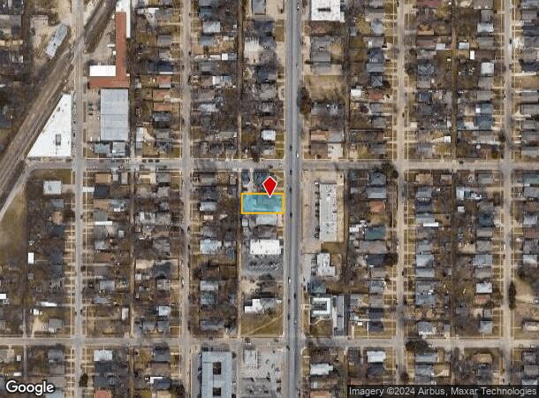  2808 Hemphill St, Fort Worth, TX Parcel Map