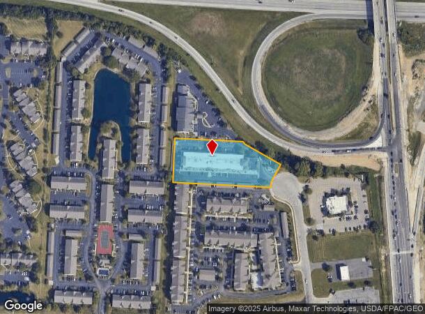  1133 Evans Way Ct, Columbus, OH Parcel Map