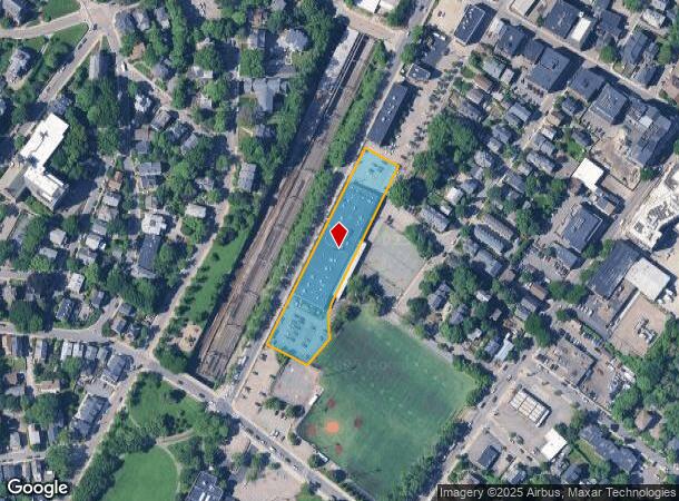  510 Amory St, Jamaica Plain, MA Parcel Map