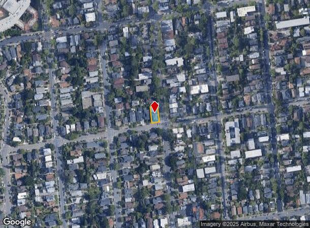  1446 Martin Luther King Jr Way, Berkeley, CA Parcel Map