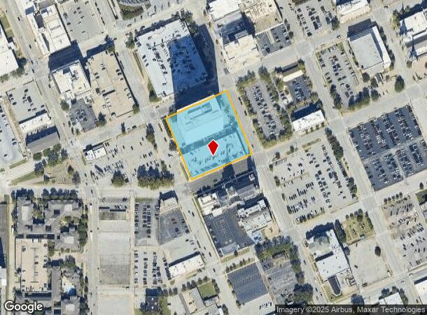  110 W 7Th St, Tulsa, OK Parcel Map