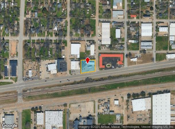  1702 W Main St, Grand Prairie, TX Parcel Map