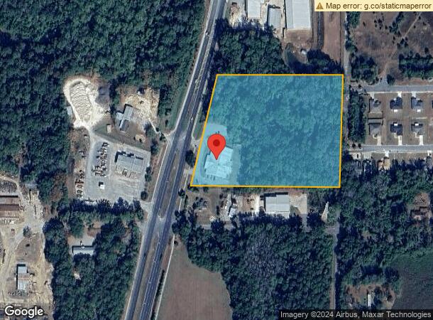  1455 S Jefferson St, Monticello, FL Parcel Map