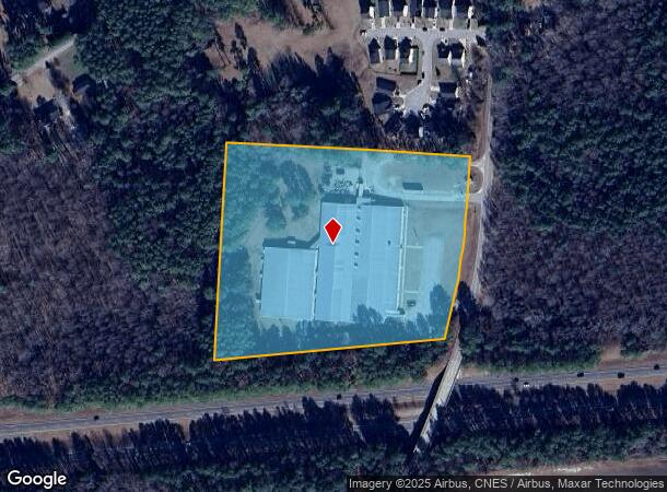  602 W Branch St, Spring Hope, NC Parcel Map
