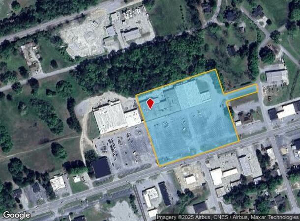 W Hill St, Thomson, GA Parcel Map