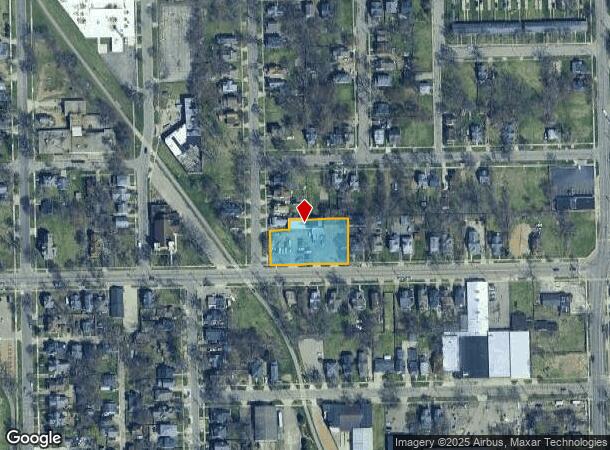  644 W North St, Kalamazoo, MI Parcel Map