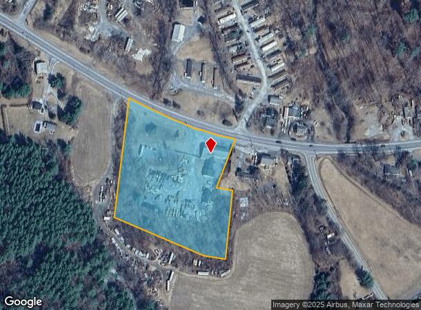  1615 Route 20, New Lebanon, NY Parcel Map