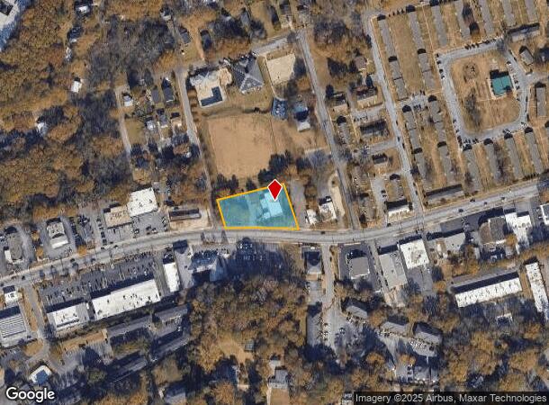  1060 Baxter St, Athens, GA Parcel Map