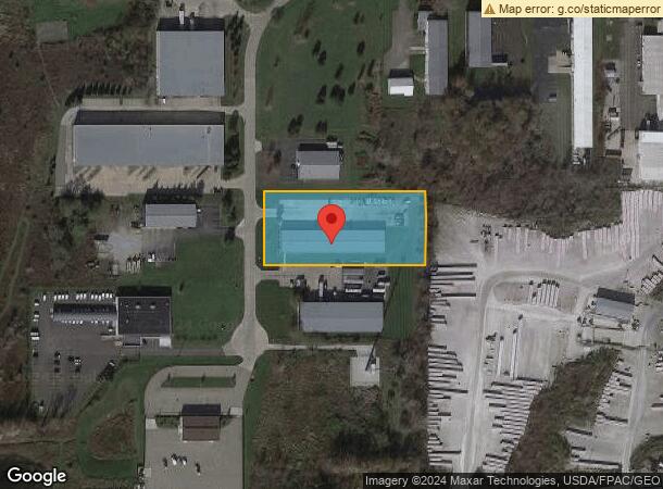  1170 Industrial Pky, Medina, OH Parcel Map