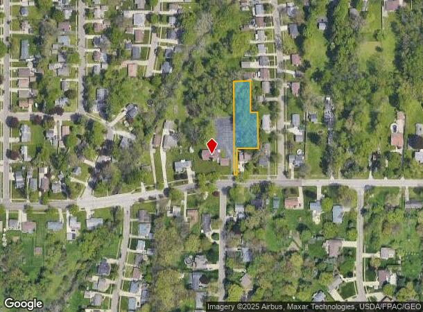  2545 Newton St, Akron, OH Parcel Map