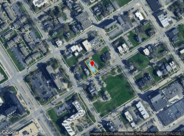  817 N Huron St, Toledo, OH Parcel Map