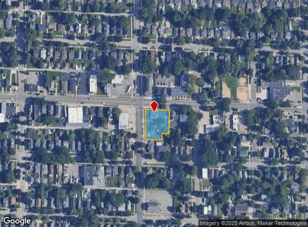  956 Fulton St W, Grand Rapids, MI Parcel Map