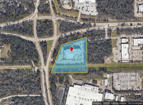 1909 Research Forest Dr, Shenandoah, TX Parcel Map