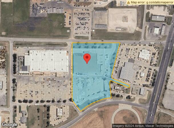  210 W Katherine P Raines Rd, Cleburne, TX Parcel Map