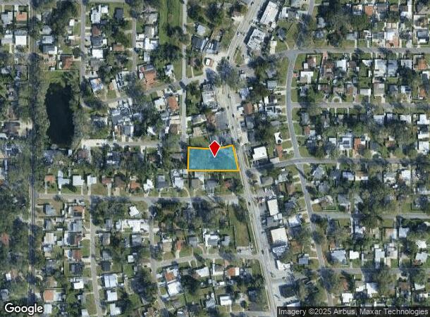  7206 N Armenia Ave, Tampa, FL Parcel Map