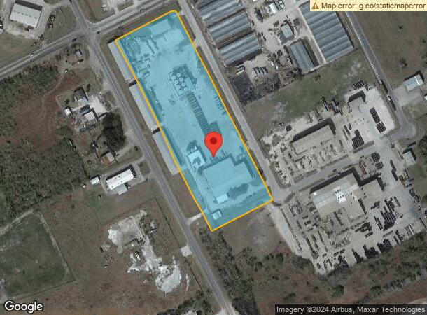  100 E Industrial Park Blvd, Beeville, TX Parcel Map