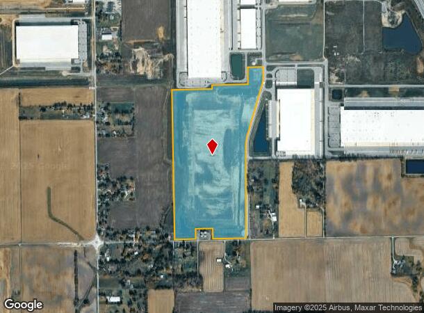 Bob Glidden Blvd, Whiteland, IN Parcel Map