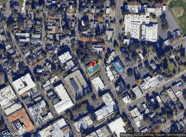  421 E St, Santa Rosa, CA Parcel Map
