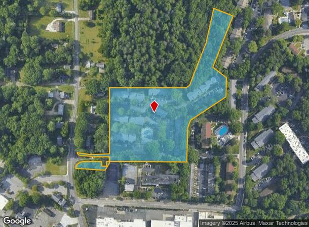  101 Echo Glen Dr, Winston Salem, NC Parcel Map