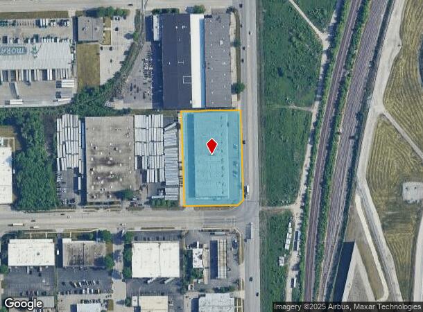  2600 Elmhurst Rd, Elk Grove Village, IL Parcel Map