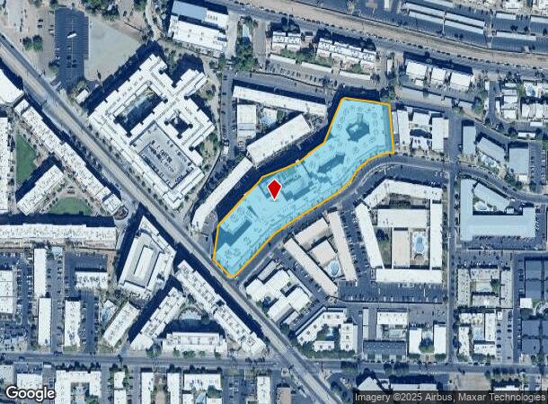  1028 E Orange St, Tempe, AZ Parcel Map