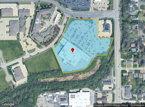  2801 Chatham Rd, Springfield, IL Parcel Map