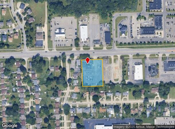  5504 E 12 Mile Rd, Warren, MI Parcel Map