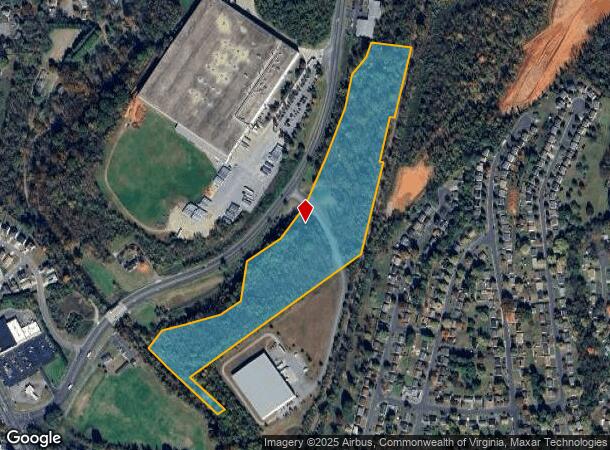  4896 Hollins Rd, Roanoke, VA Parcel Map