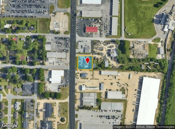 2305 S Thompson St, Springdale, AR Parcel Map