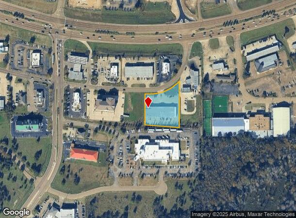 1006 Top St, Flowood, MS Parcel Map