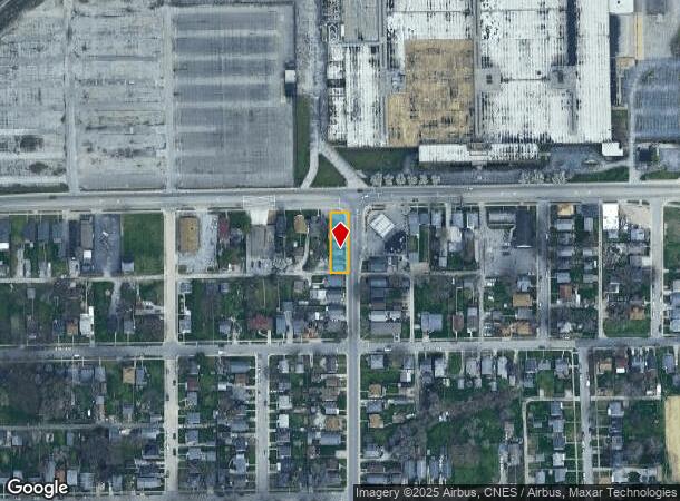  2001 Taylor St, Fort Wayne, IN Parcel Map