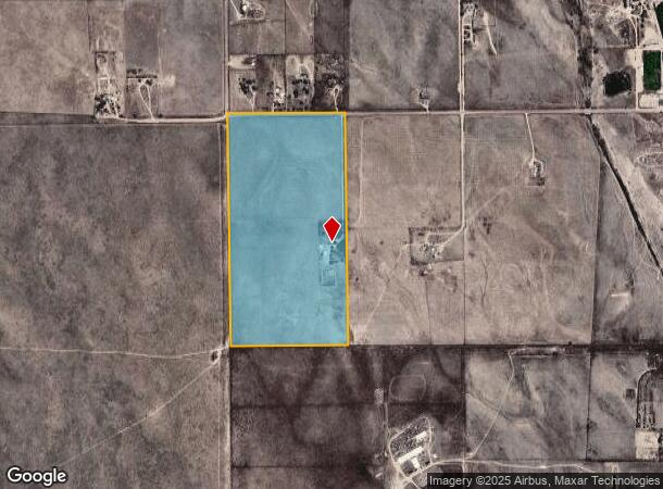 22885 Handle Rd, Calhan, CO Parcel Map