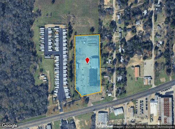 1504 W Corsicana St, Athens, TX Parcel Map