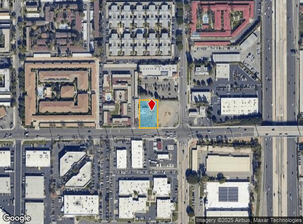 16795 Mcfadden Ave, Tustin, CA Parcel Map