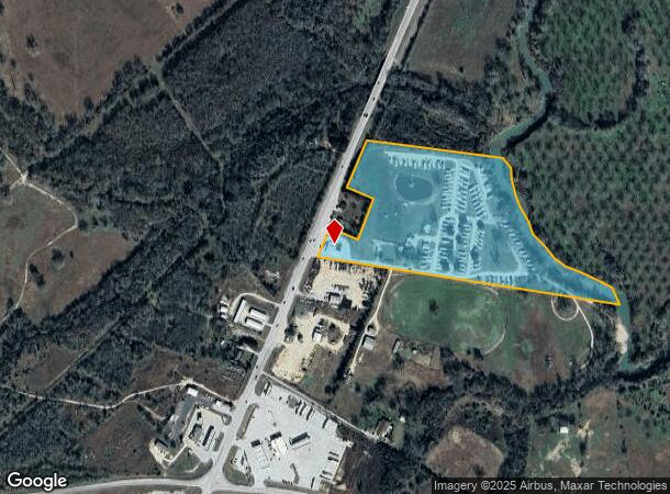  1871 S Magnolia Ave, Luling, TX Parcel Map