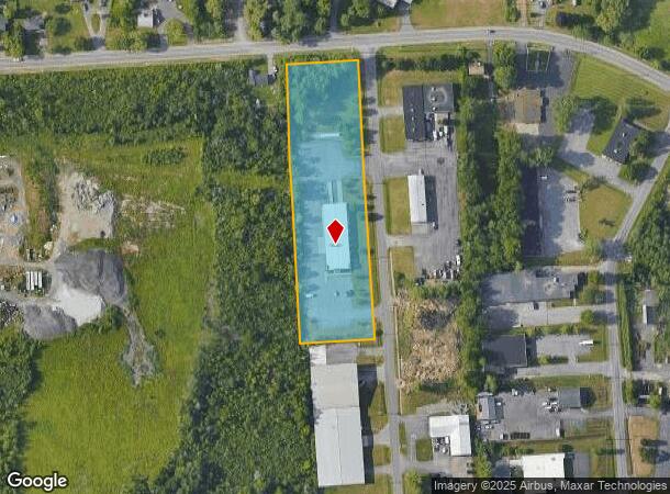  7847 Goguen Dr, Liverpool, NY Parcel Map