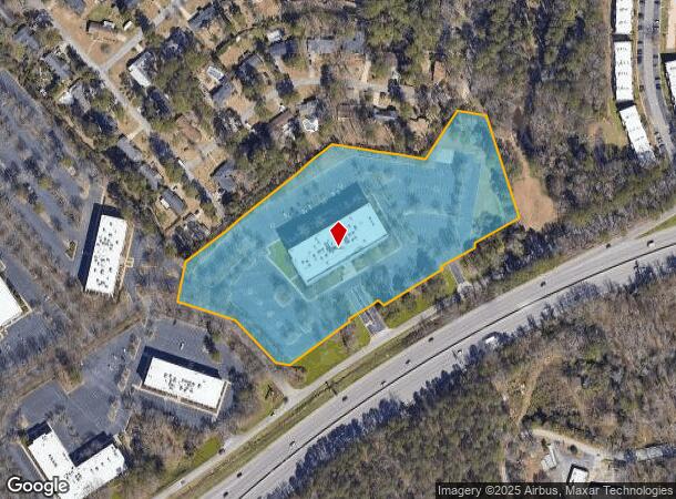 250 Berryhill Rd, Columbia, SC Parcel Map
