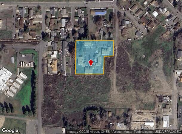606 S Juniper St, Toppenish, WA Parcel Map