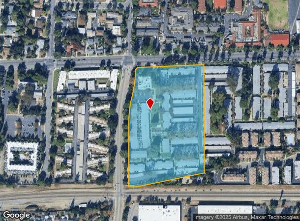 660 W Bonita Ave, Claremont, CA Parcel Map