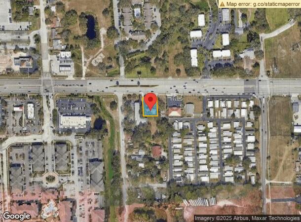  2751 Roosevelt Blvd, Clearwater, FL Parcel Map