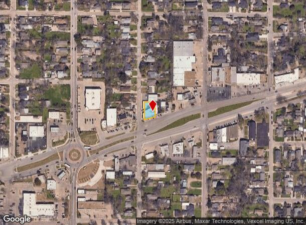  4209 W Jefferson Blvd, Dallas, TX Parcel Map