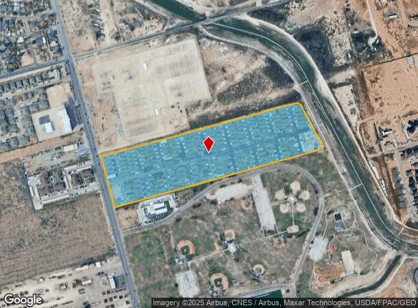 1320 N Fairgrounds Rd, Midland, TX Parcel Map
